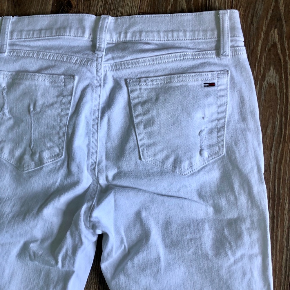Tommy Hilfiger White Skinny Jeans (4)